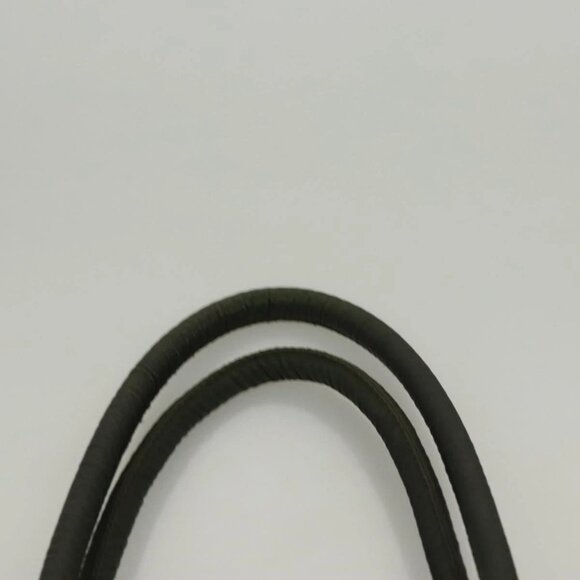 PRADA Hand Bag Nylon Khaki Silver Auth - Picture 9 of 16